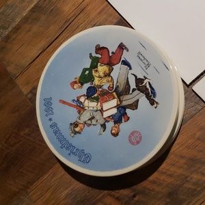 1991 norman rockwell plate